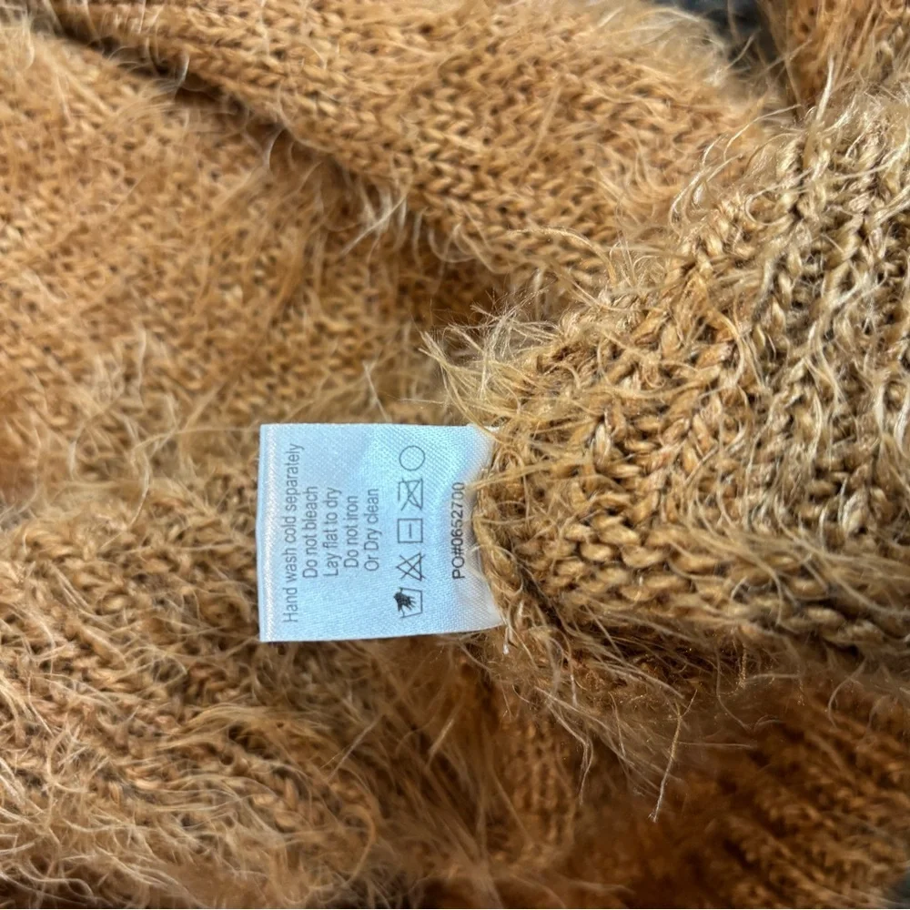 Show Me Your MuMu Sleeveless Fauna Dress Cognac Knit - Picture 4 of 9